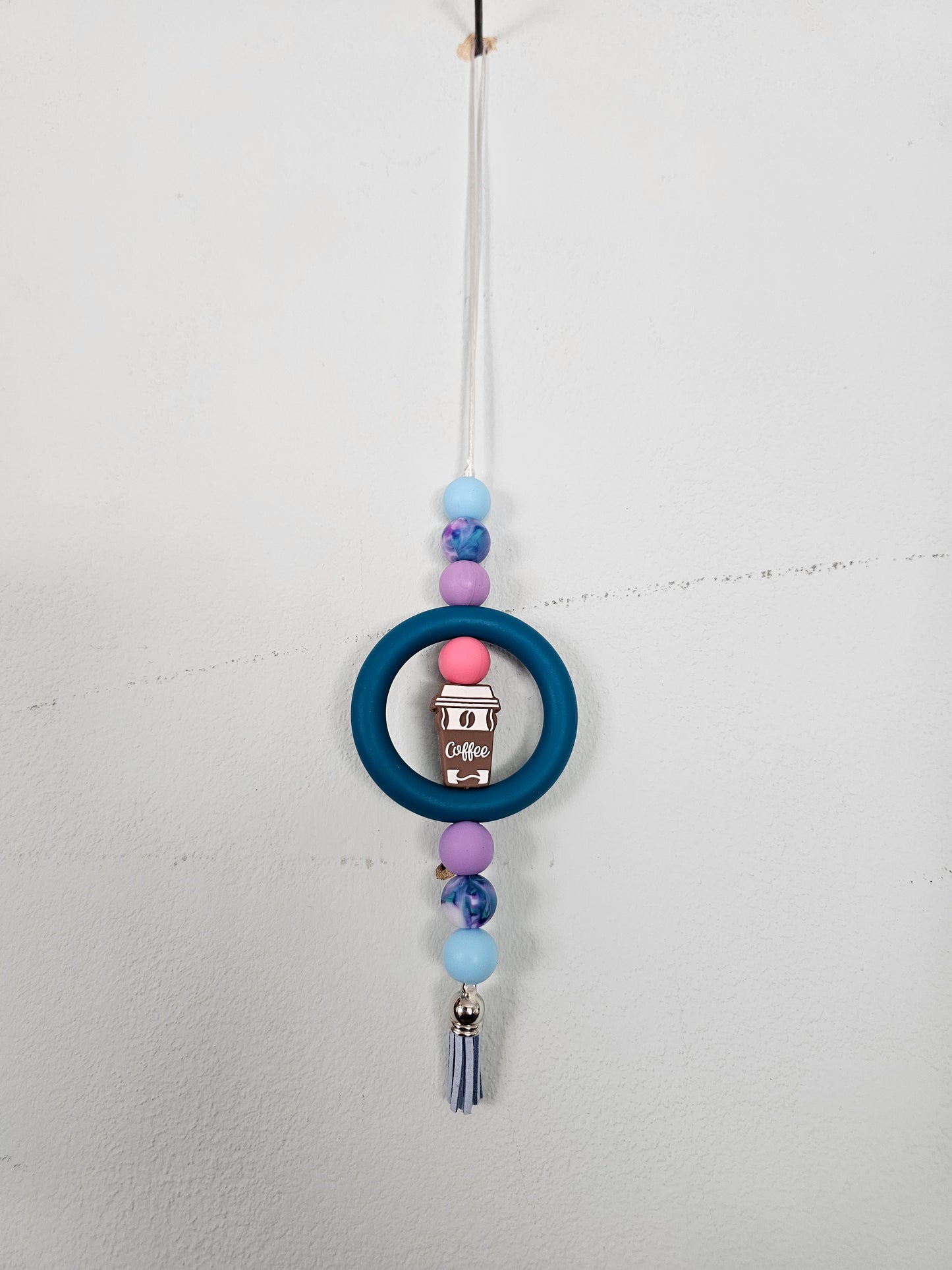 Coffee Rearview Mirror Hanger